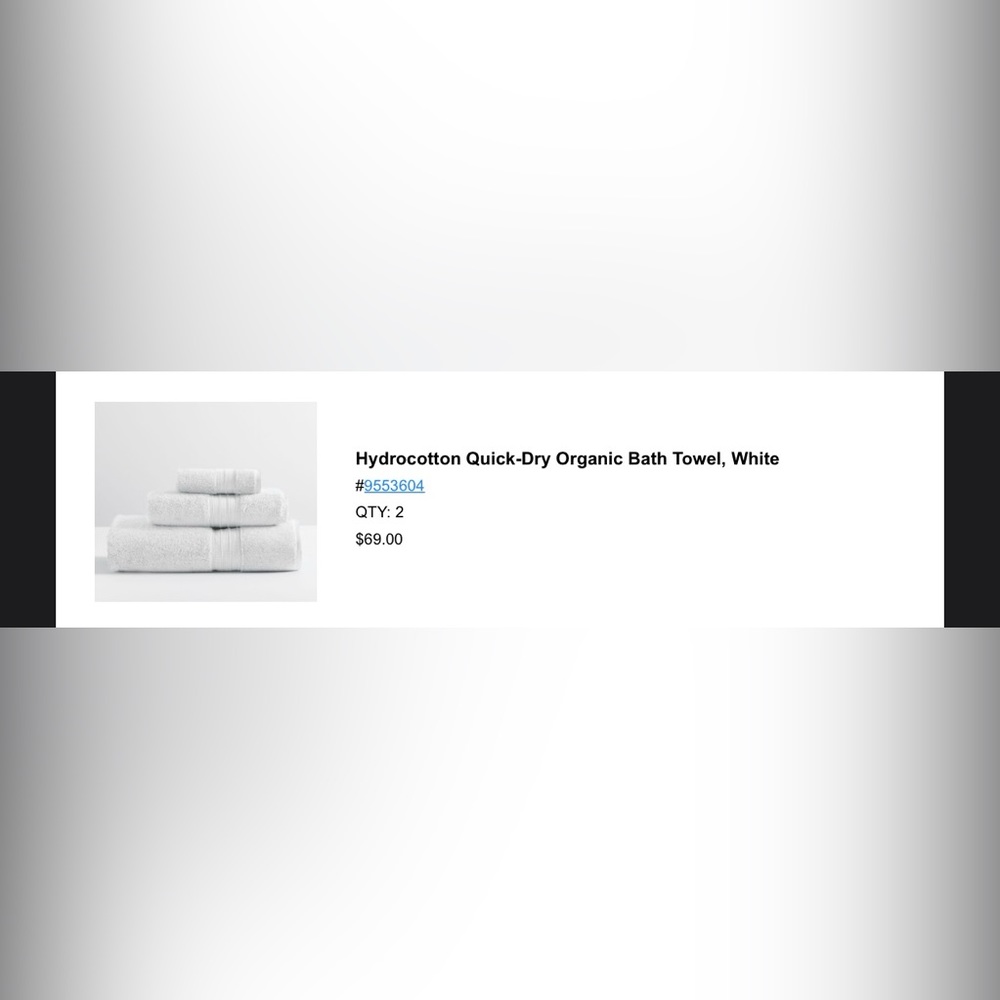 2 brand new pottery barn towels